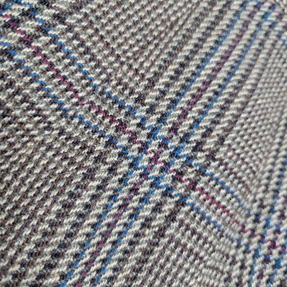 Vintage 80s David Brooks Worsted Wool Silk Blend Midi Skirt Made in USA Size 8 - Picture 7 of 11